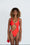 Oceya one piece red - sample sale