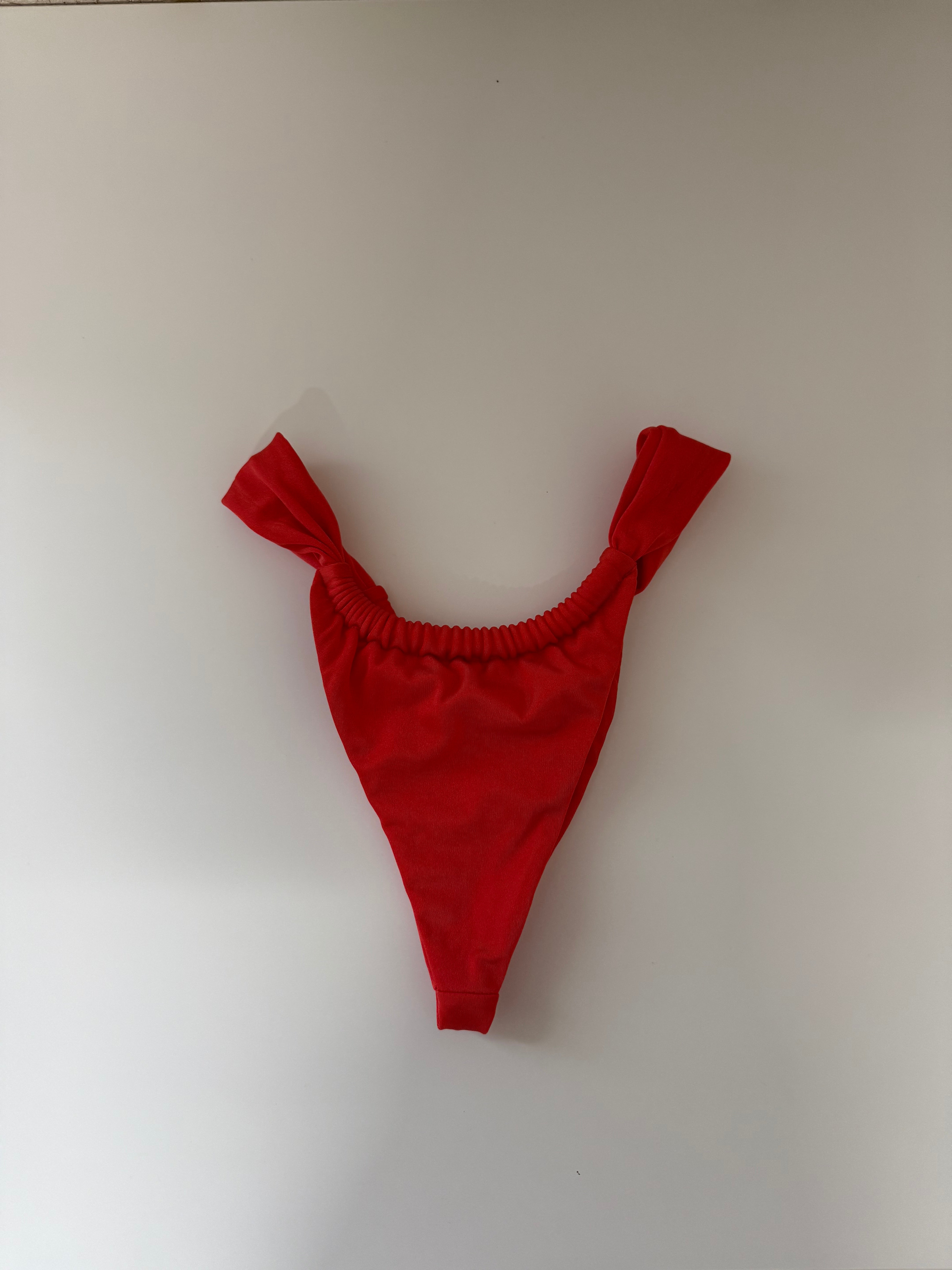 Matira bottom red - sample sale