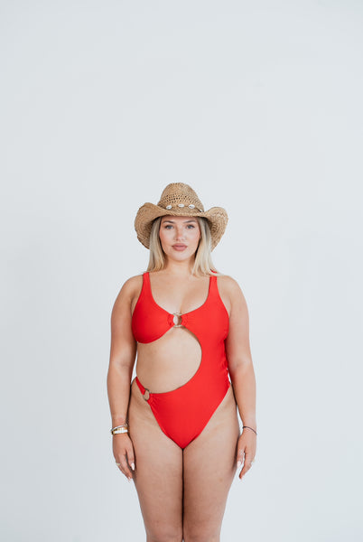 Oceya One piece Red