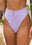 Ayva High Waisted Kini Bottoms Lavender